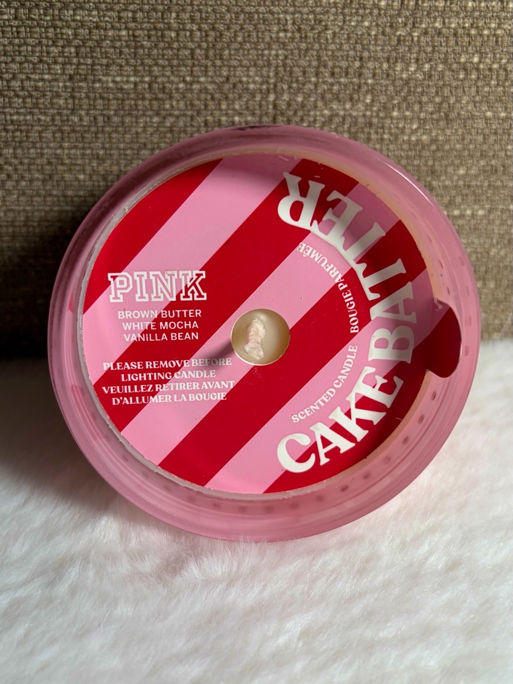 PINK Victoria’s Secret - CAKE BATTER Candle - Picture 5 of 10